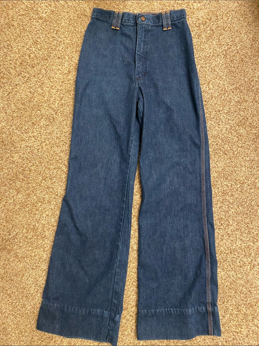1970s Maverick Wide-Leg Jeans